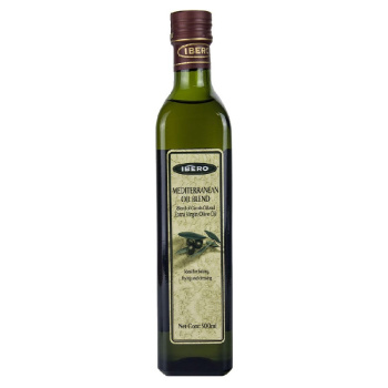 Масло Ibero рапсовое, с добавлением оливкового, нерафинированное, 0,5л