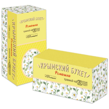 Чай травяной, Крымский букет, Ромашка, 20 пакетиков