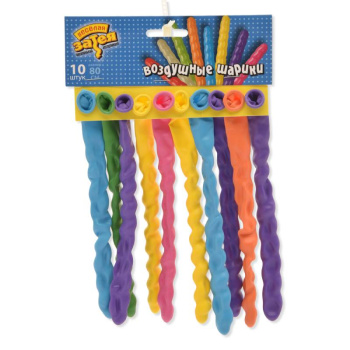 Н-р шаров И спираль 10шт 1111-0363