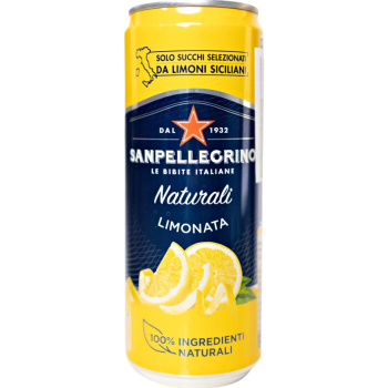 Напиток газированный Sanpellegrino Limonata с соком 0,33л