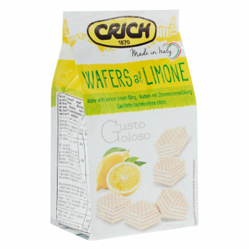 Вафли Crich с лимонно-кремовой начинкой, 125г