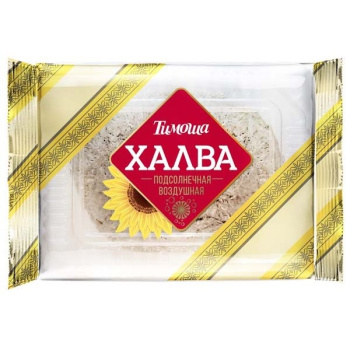 Халва подсолнечная воздушная, Тимоша, 200г