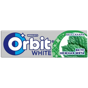 Жевательная резинка Orbit  Нежная мята , 14 г