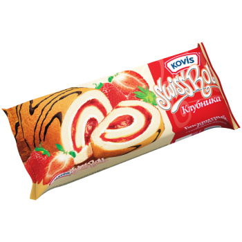 Рулет Kovis клубника, 175г