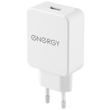 Сетевое зарядное устройство Energy ET-32, 2,1А, белый 1