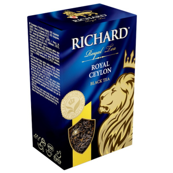 Чай_Richard_Royal_Ceylon_черный_крупнолистовой_90г