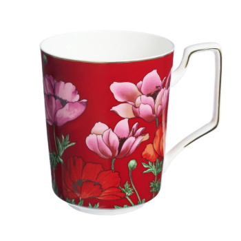 Кружка BY COLLECTION Карибы коралл 450мл костяной фарфор 802-019