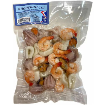 Морской коктейль Японский сет Funny Fish, 400г