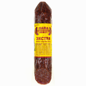 Колбаса сырокопченая Папа может Экстра, 250г