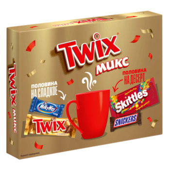 Подарочный набор Twix Mix Весна, 166г