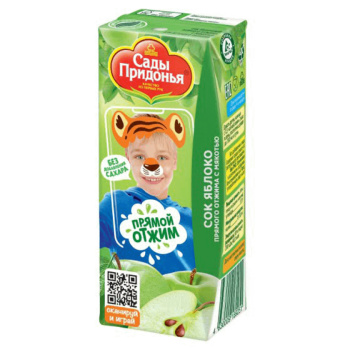 Сок Сады Придонья 0,2л Яблоко