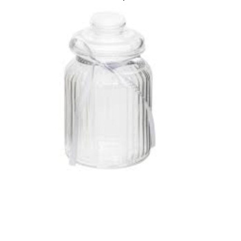 Банка стеклянная с крышкой FLEUR 1000мл ABF065G
