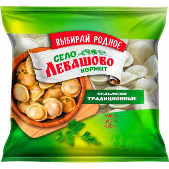 Пельмени Левашово с чесноком, 430г