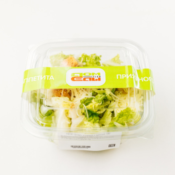 Салат Цезарь слоеный с курицей