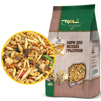 Корм Triol Original  450г для мелких грызунов