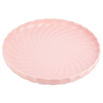 Блюдо Nouvelle Fresh Taste. Light pink, фарфор, 26см