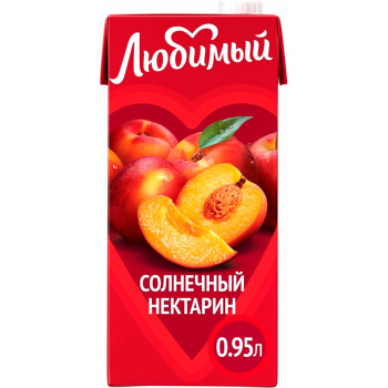 Нектар Любимый Сад, солнечный нектарин, 0,95л