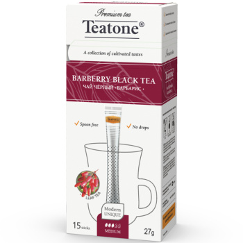 Чай TeaTone 15пак Барбарис черный