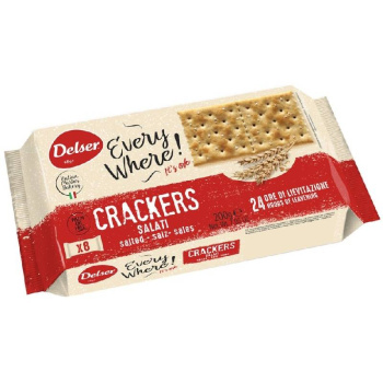 Крекер Delser с солью, 250г
