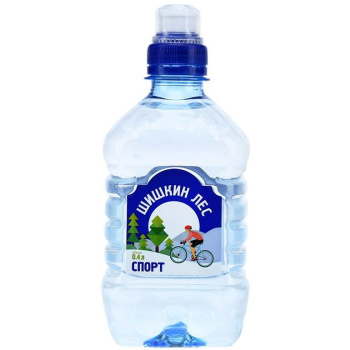 Вода питьевая Шишкин Лес Спорт, негазированная, 0,4л 