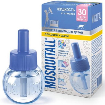 Жидкость Mosquitall Нежная защита от комаров 30ночей