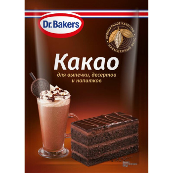 Какао-порошок Dr.Bakers, 25г