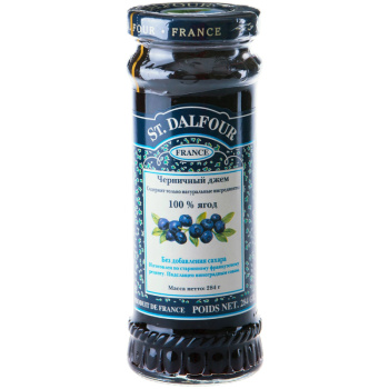 Джем St.Dalfour черничный 284г