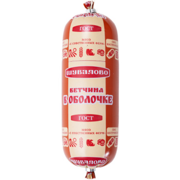 Ветчина вареная в оболочке Шувалово п а