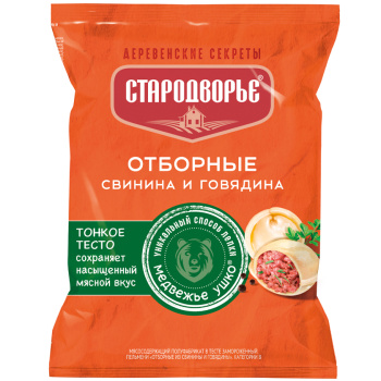 Пельмени Отборные свинина-говядина, 430г