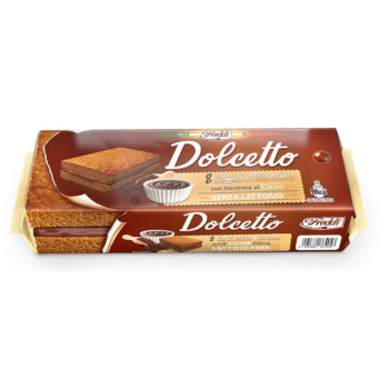 Пирожное мини Freddi Dolcetto с кремовой шоколадной начинкой, 25г, 8шт