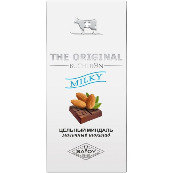 Шоколад Bucheron 90г Original молочный с миндалем