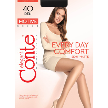 Колготки Conte elegant MOTIVE 40, nero 3