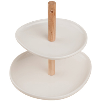 Менажница 2-х ярусная SL Home «Тренто», 20,3х19. 26,3х24х25см