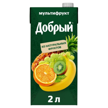 Нектар Добрый мультифрукт, 2л