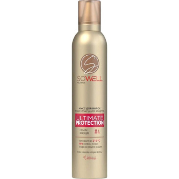 Мусс для волос SoWell Ultimate Protection макс защита СФ 200мл