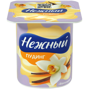 Пудинг Нежный ванильный 2,8%, 100г