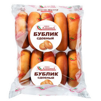 Бублик сдобный Завод Алёшина, 460 г 