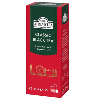 Чай черный Ahmad Tea Классический, 25 пакетиков