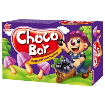 Печенье Choco-Boy, черная смородина, 45г