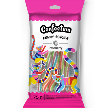Мармелад жев. Confectum Funny Pencils карандаши 75г