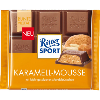 Шоколад Ritter sport молочный Карамельный Мусс 100г