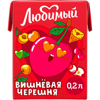 Нектар Любимый Сад, вишня-черешня, 0,2л