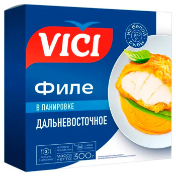 Рыбное филе панированное Дальневосточное VICI, 300г