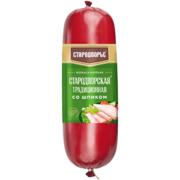 Колбаса вареная Стародворская Традиционная со шпиком Стародворье, 1кг