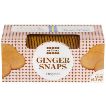 Печенье хрустящее Nyakers Original имбирное, 150г