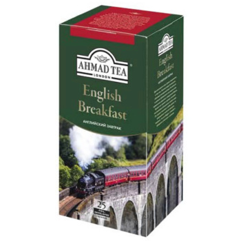 Чай Ahmad English breakfast 25 пакетиков 1шт