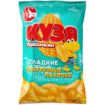 Палочки кукурузные Кузя Лакомкин, 140г