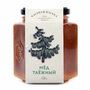 Мед натуральный Частная пасека таёжный, 250г