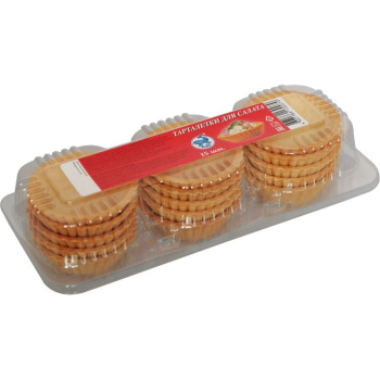 Тарталетки для салата 15шт  КиТ, 100г