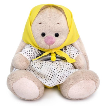 Зайка Ми в платье с косынкой (малыш) 